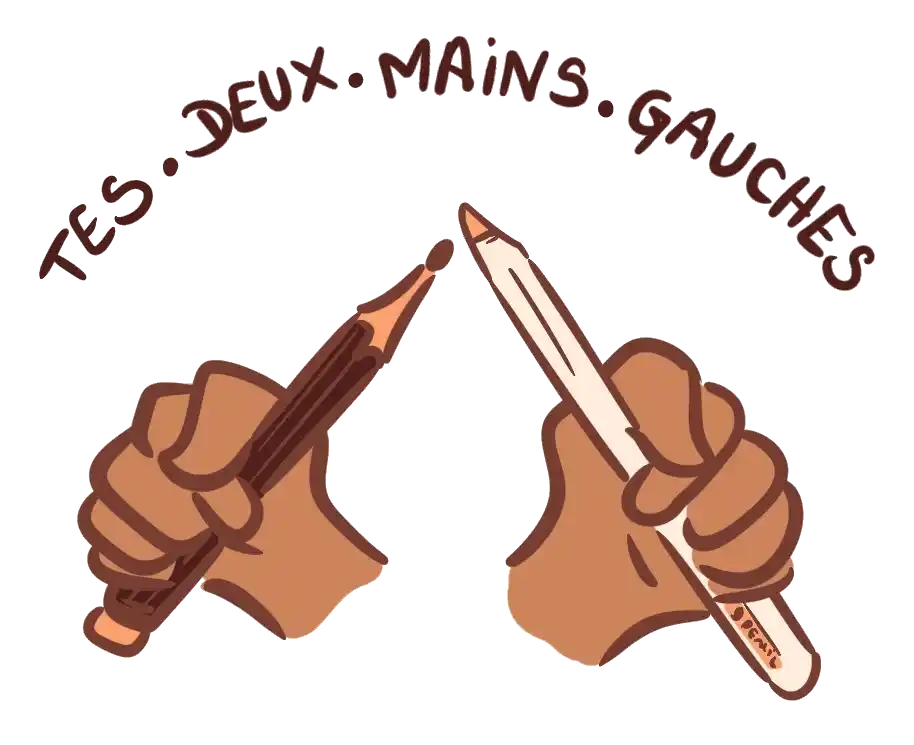 Tes deux mains gauches logo clair